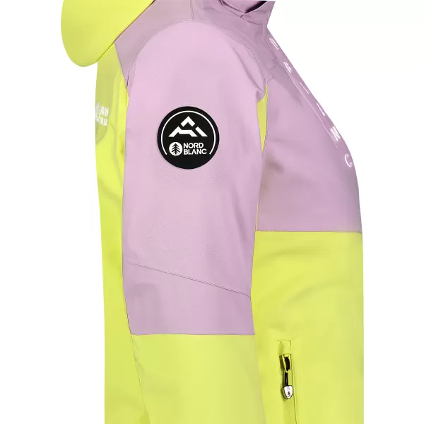  Ženska skijaška jakna NORDBLANC LILT NBWJL8302 JANTAR 