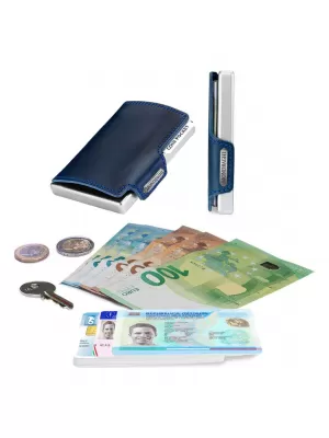 Novčanik MONDRAGHI ELEGANCE PLUS PLAVA