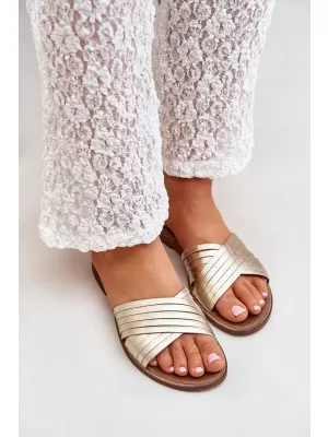 Ženske papuče BOTO SHOES 3682 35317 ŽUTA BOJA