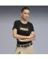 Ženska majica kratkih rukava PUMA ESS LOGO LAB TEE 691824_01 PUMA CRNA