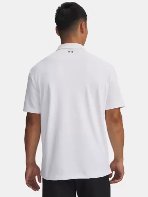 Muška majica kratkih rukava UNDER ARMOUR T2G PIQUE POLO 6012303-100 BIJELA