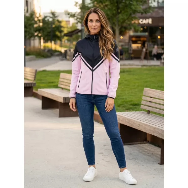  Ženska vrhunska softshell jakna ALTISPORT VOJ/ALW101JACK01 RUŽIČASTO CRNA 