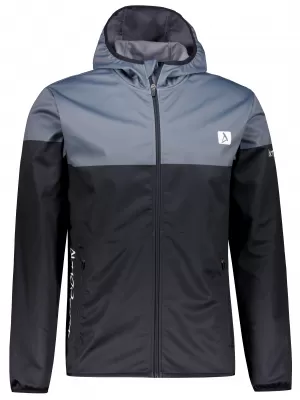 Muška vrhunska softshell jakna ALTISPORT VOJ/ALM051JACK01 SIVKASTO CRNA
