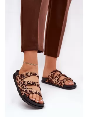 Ženske papuče BOTO ULIRI 36081 LEOPARD