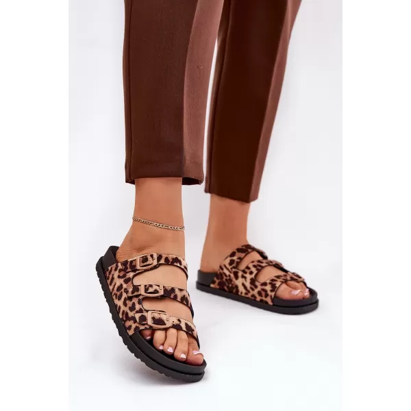  Ženske papuče BOTO ULIRI 36081 LEOPARD 