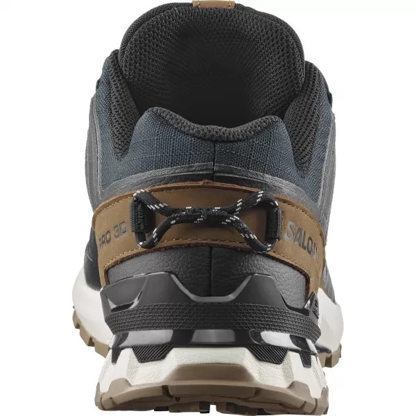  Muške cipele SALOMON XA PRO 3D V9 GTX LIFELONG M L47963800 CRNA/KOJOT SMEĐA/LED OD VANILIJE 