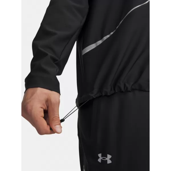  Muška jakna UNDER ARMOUR UA UNSTOPPABLE WOVEN JACKET CRNA 