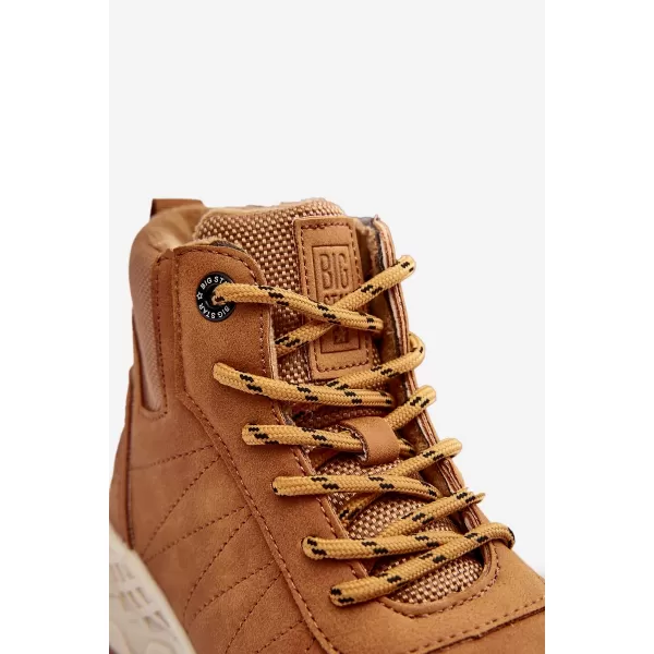  Dječje zimske cipele BIG STAR MM374202 CAMEL Big Star Shoes 