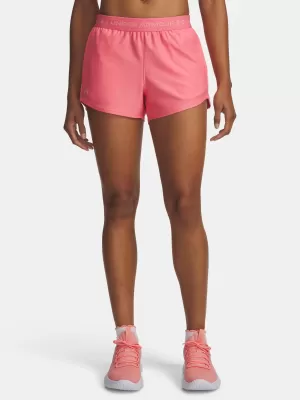 Ženske kratke hlače UNDER ARMOUR TECH PLAY UP SHORTS 1389882-600 RUŽIČASTA