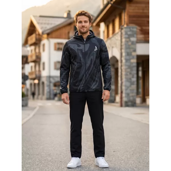  Muška vrhunska softshell jakna ALTISPORT VOJ/ALM072JACK01 CRNA 