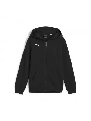 Dječji sweatshirt PUMA TEAMGOAL CASUALS HOODED JKT 658596_03 PUMA CRNA/PUMA BIJELA