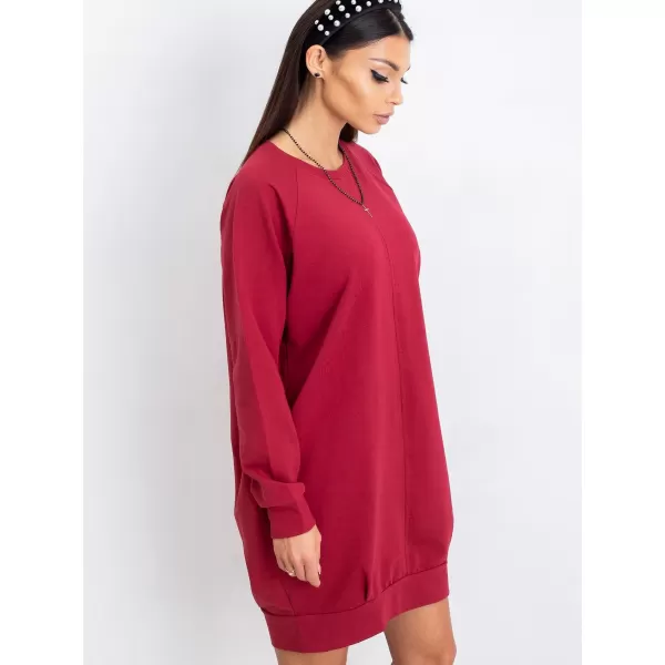  Haljina BASIC FEEL GOOD RV-TU-5184.93P TAMNOCRVENA 