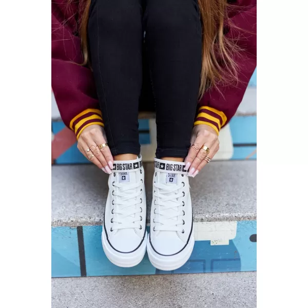  Ženske tenisice BIG STAR GG274027 WHITE Big Star Shoes 