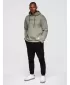 Muški sweatshirt OMBRE OM-SSNZ-0241 KAKI