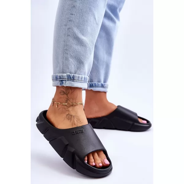  Ženske papuče BIG STAR LL274594 BLACK Big Star Shoes 