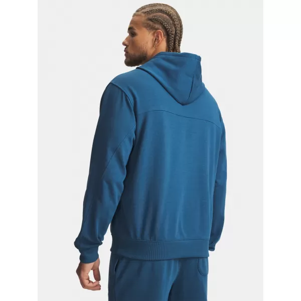  Muški sweatshirt UNDER ARMOUR UA RIVAL LW HOODIE 6012335-498 PLAVA 