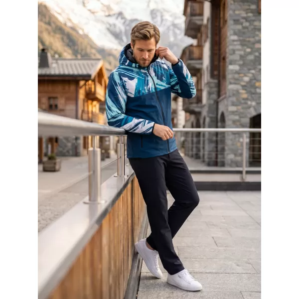  Muška vrhunska softshell jakna ALTISPORT VOJ/ALM039JACK01 TAMNOPLAVA 