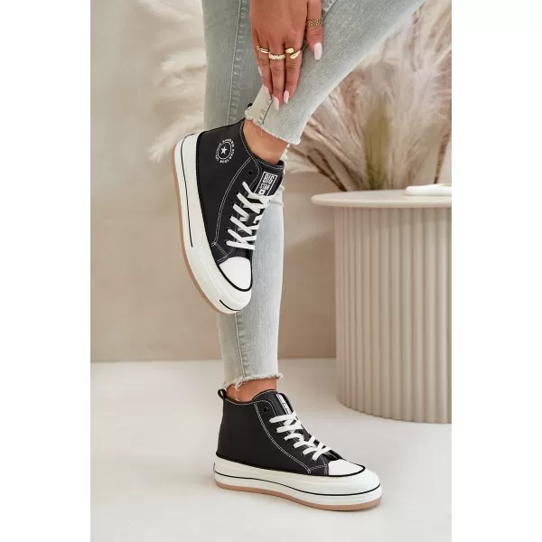  Ženske tenisice BIG STAR OO274062 BLACK Big Star Shoes 