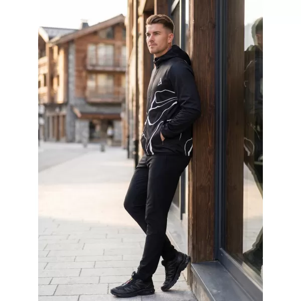  Muška vrhunska softshell jakna ALTISPORT VOJ/ALM073JACK01 CRNA 