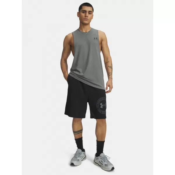  Muške kratke hlače UNDER ARMOUR RIVAL LW GRAPHIC SHORTS 6014689-001 CRNA 
