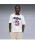 Ženska majica kratkih rukava PUMA GRAPHICS RELAXED TEE BETTER 691908_02 PUMA BIJELA