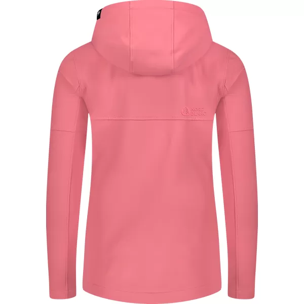  Ženska softshell jakna NORDBLANC SHOAL NBSSL8341 RUŽIČASTA 