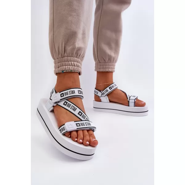  Ženske cipele BIG STAR NN274A526 WHITE Big Star Shoes 