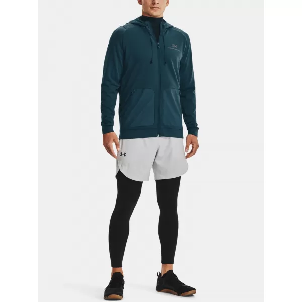  Muški sweatshirt UNDER ARMOUR RUSH ALL PURPOSE FZ HD PLAVA 