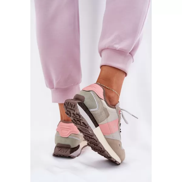  Ženske tenisice BIG STAR RR274243 PINK/SIVO Big Star Shoes 