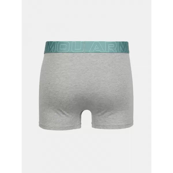  Muške bokserice UNDER ARMOUR M PERF COTTON 3IN (3KS) 1383891-053 JASPIS PLAVI 