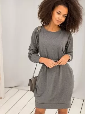 Haljina BASIC FEEL GOOD RV-TU-5184.93P TAMNOSIVA