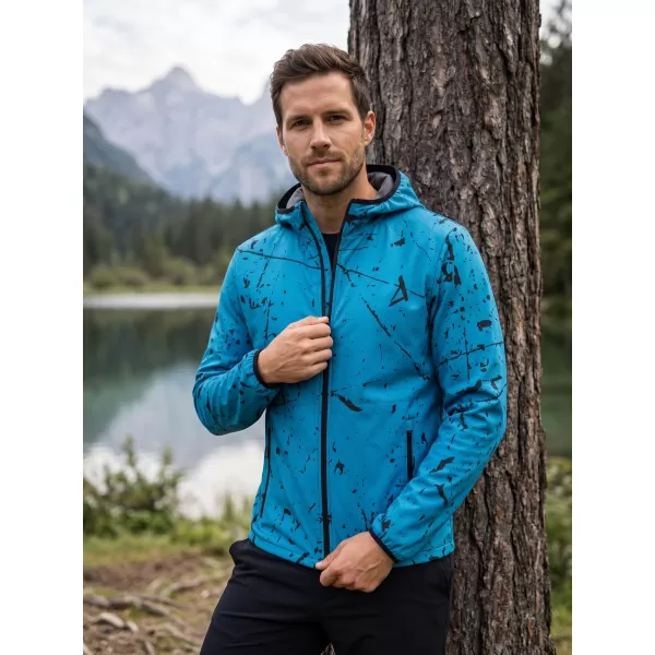  Muška vrhunska softshell jakna ALTISPORT VOJ/ALM034JACK01 SMARAGD 