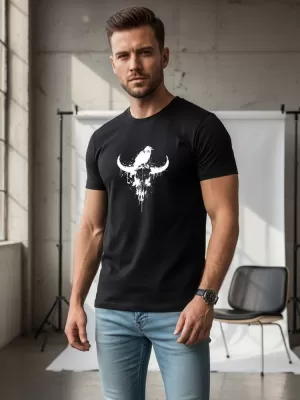 Muška majica kratkih rukava DSTREET NX060R CRNA