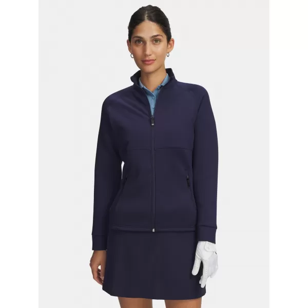  Ženski sweatshirt UNDER ARMOUR UA DRIVE PRO HYBRID FZ 6005749-410 PLAVA 
