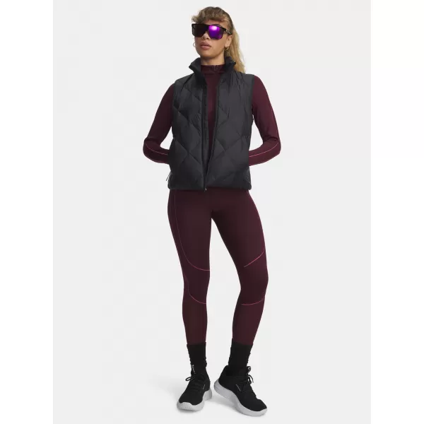  Ženske tajice UNDER ARMOUR UA COLDGEAR TEXTURED LEGGING 6003997-600 CRVENA 