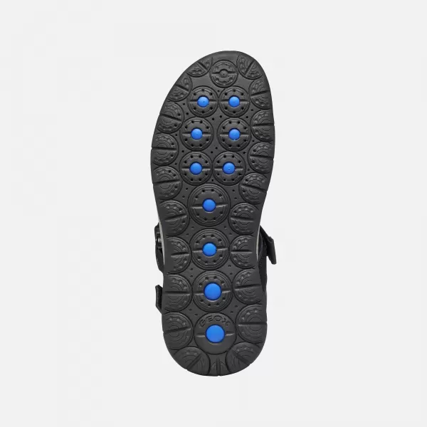  Muške sandale GEOX SPHERICA EC5 G014391 CRNA 