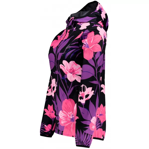  Ženska vrhunska softshell jakna ALTISPORT VOJ/ALW115JACK01 LJUBIČASTA/CRNA 