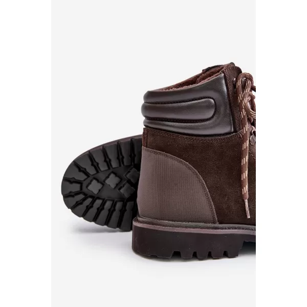  Muške cipele BIG STAR OO174644 SMEĐA/BEŽ Big Star Shoes 