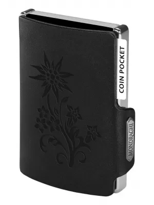 Novčanik MONDRAGHI Silhouette Edelweiss CRNA