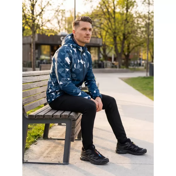  Muška vrhunska softshell jakna ALTISPORT VOJ/ALM108JACK01 TAMNOPLAVA/BIJELA 