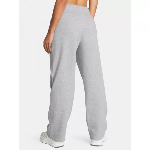  Ženske sportske hlače UNDER ARMOUR UA RIVAL FLC STRAIGHT PANT 1381847-011 SIVA 