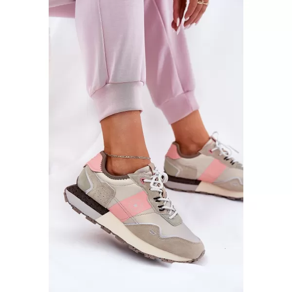  Ženske tenisice BIG STAR RR274243 PINK/SIVO Big Star Shoes 