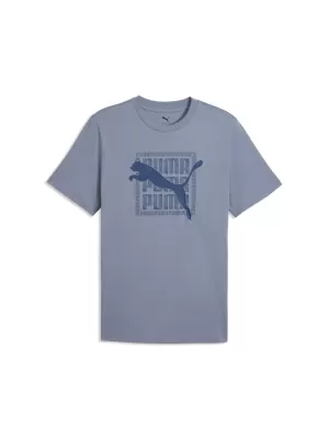 Muška majica kratkih rukava PUMA GRAPHIC TEE 691775_65 SIVO NEBO
