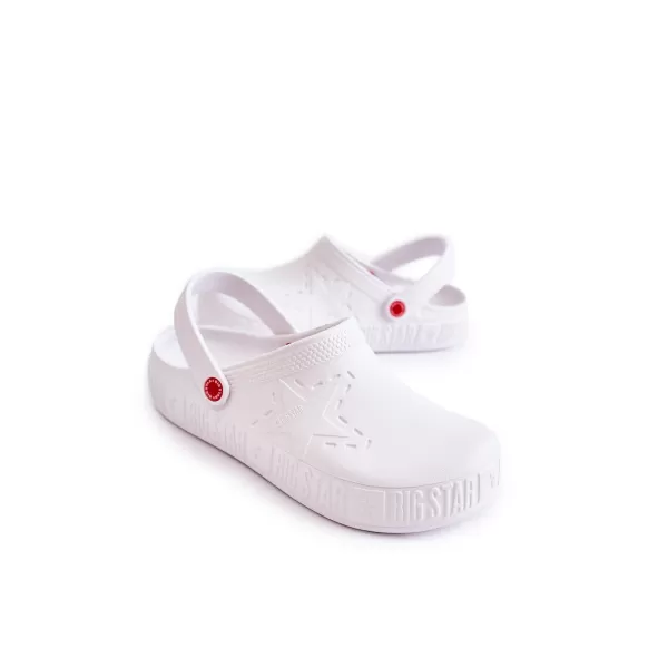  Muške papuče BIG STAR II175003 WHITE Big Star Shoes 