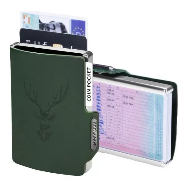  Novčanik MONDRAGHI Silhouette Classic Deer ZELENA 