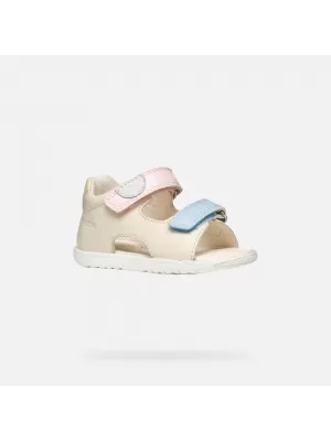 Sandale za djevojčice GEOX SANDAL MACCHIA B254WA08502C1M2M BEŽ