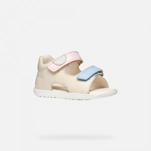  Sandale za djevojčice GEOX SANDAL MACCHIA B254WA08502C1M2M BEŽ 