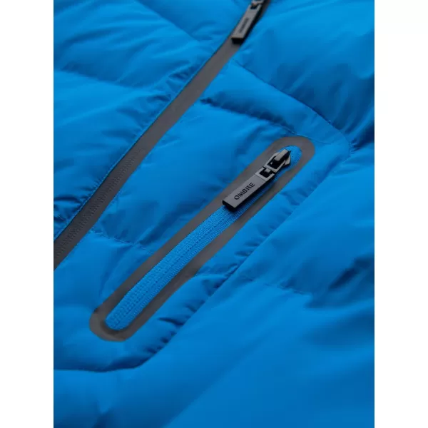  Muška jakna OMBRE OM-JAHP-0302 PLAVA 