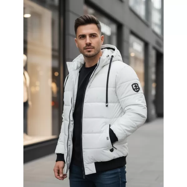  Muška jakna DSTREET TX5096 BIJELA 