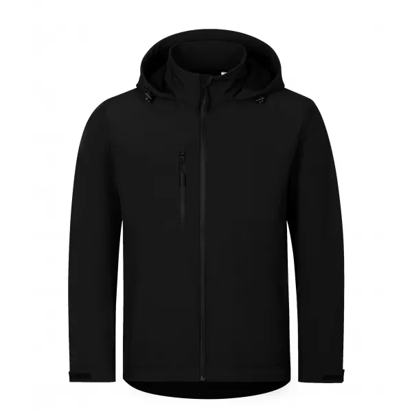  Muška softshell jakna ALTISPORT NoPrint NP/ALM845 CRNA 